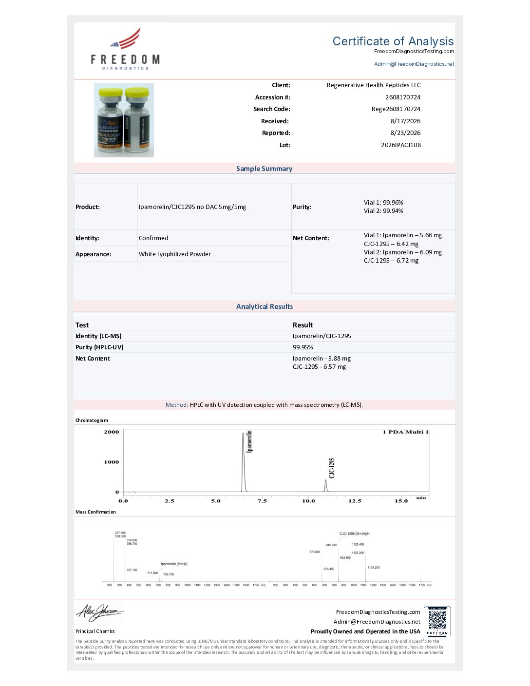 COA Page